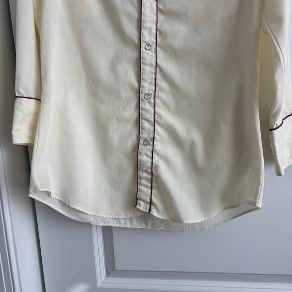 Vintage Women’s Gap Western Pearl Snap Button Down Shirt Rodeo Cowgirl XS / S - Picture 10 of 10